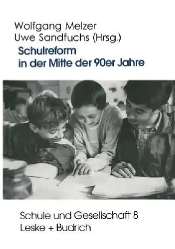 Cover of Schulreform in Der Mitte Der 90er Jahre