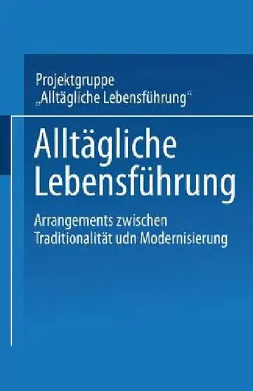 Cover of Alltägliche Lebensführung