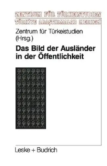 Cover of Das Bild Der Ausländer in Der Öffentlichkeit