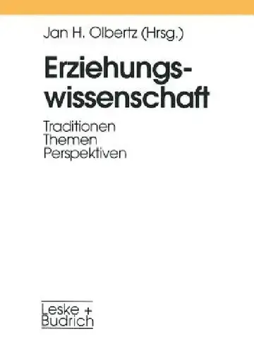 Cover of Erziehungswissenschaft