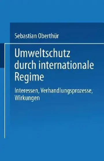 Cover of Umweltschutz Durch Internationale Regime