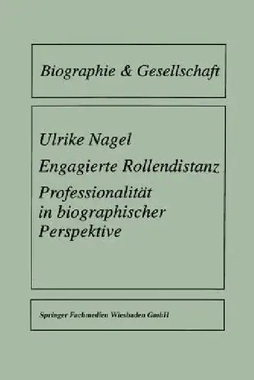 Cover of Engagierte Rollendistanz