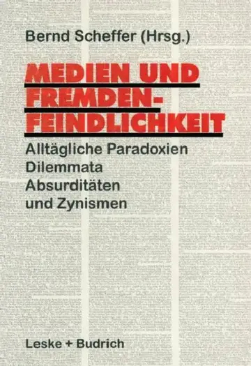 Cover of Medien Und Fremdenfeindlichkeit