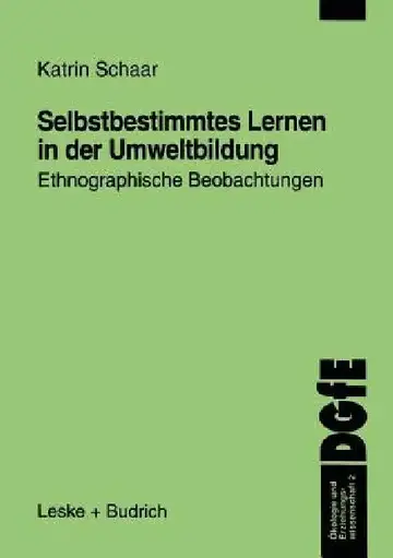 Cover of Selbstbestimmtes Lernen in Der Umweltbildung