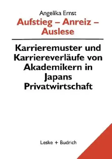 Cover of Aufstieg -- Anreiz -- Auslese