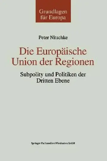 Cover of Die Europäische Union Der Regionen