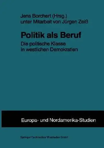 Cover of Politik ALS Beruf