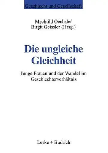 Cover of Die Ungleiche Gleichheit