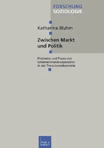 Cover of Zwischen Markt Und Politik