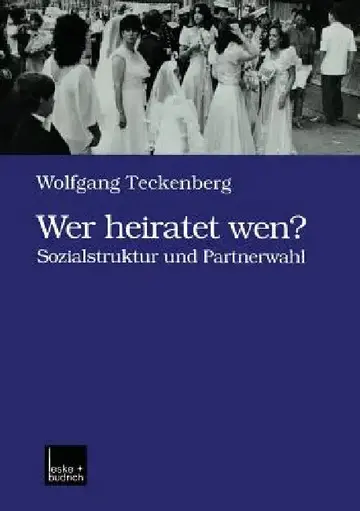 Cover of Wer Heiratet Wen?
