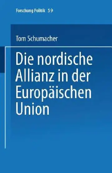 Cover of Die Nordische Allianz in Der Europäischen Union