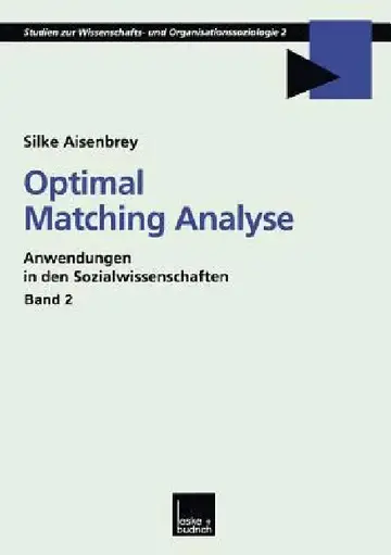 Cover of Optimal Matching Analyse