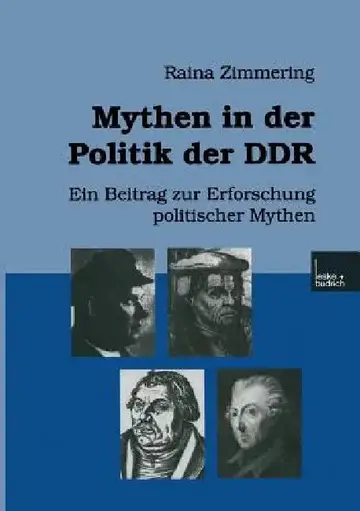Cover of Mythen in Der Politik Der DDR