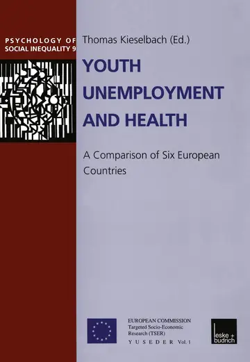 Cover of Youth Unemployment and Health