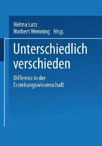 Cover of Unterschiedlich Verschieden