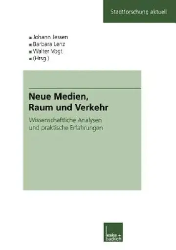 Cover of Neue Medien, Raum Und Verkehr