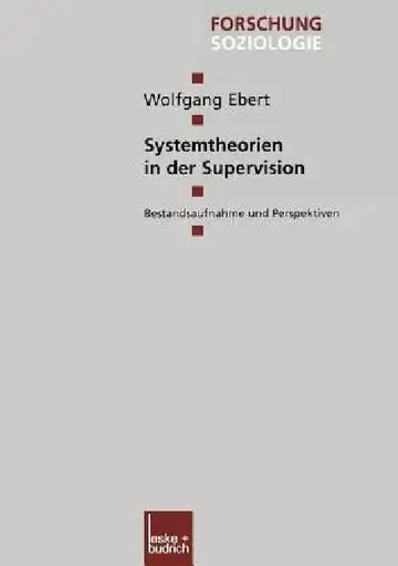 Cover of Systemtheorien in Der Supervision