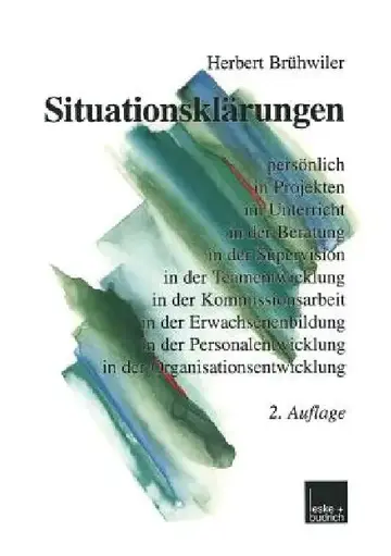 Cover of Situationsklärungen