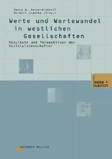 Cover of Werte Und Wertewandel in Westlichen Gesellschaften