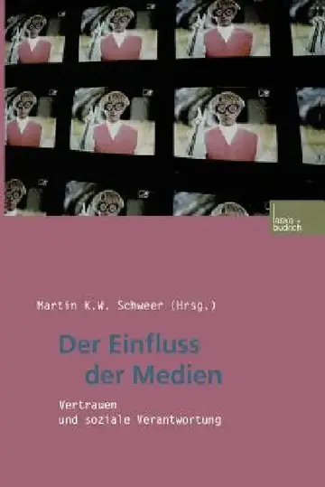 Cover of Der Einfluss Der Medien