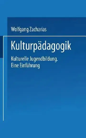 Cover of Kulturpädagogik