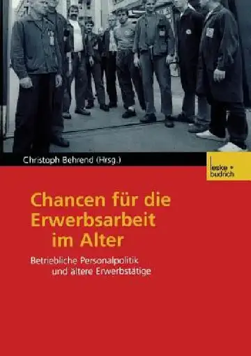 Cover of Chancen Für Die Erwerbsarbeit Im Alter