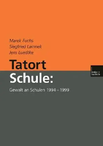 Cover of Tatort Schule