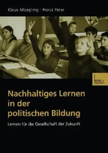 Cover of Nachhaltiges Lernen in Der Politischen Bildung