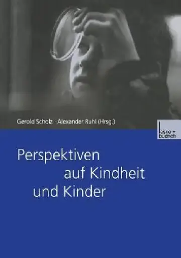 Cover of Perspektiven Auf Kindheit Und Kinder