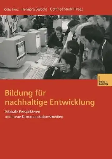 Cover of Bildung Für Nachhaltige Entwicklung