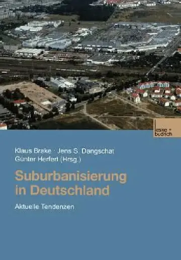 Cover of Suburbanisierung in Deutschland