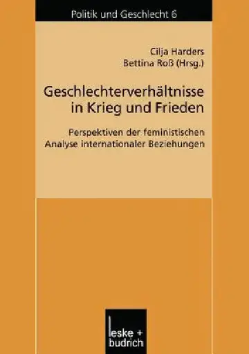 Cover of Geschlechterverhältnisse in Krieg Und Frieden