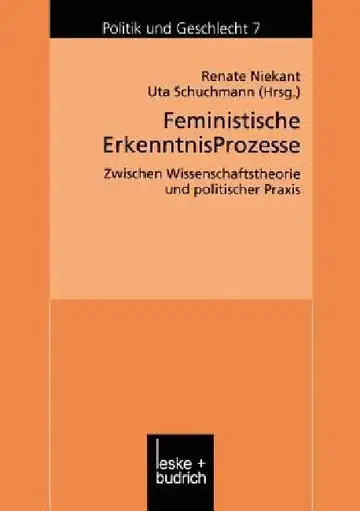 Cover of Feministische Erkenntnisprozesse