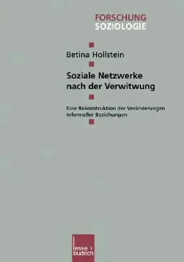 Cover of Soziale Netzwerke Nach Der Verwitwung
