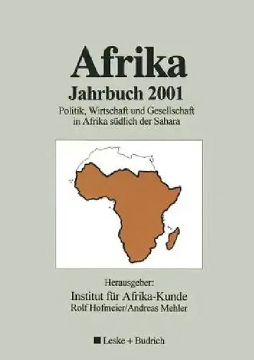 Cover of Afrika Jahrbuch 2001