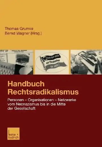 Cover of Handbuch Rechtsradikalismus
