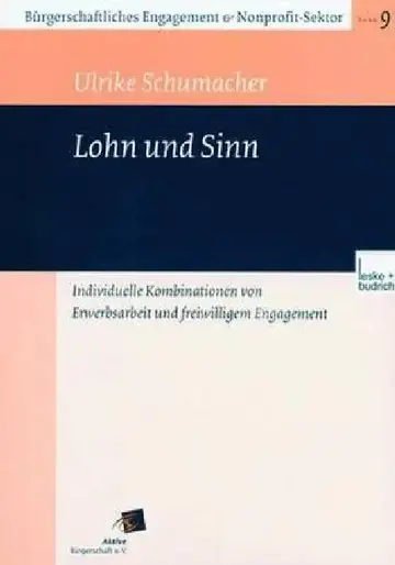 Cover of Lohn Und Sinn