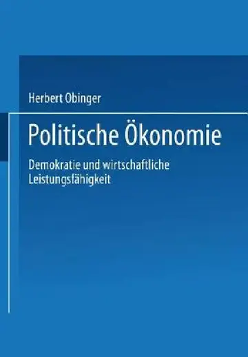 Cover of Politische Ökonomie