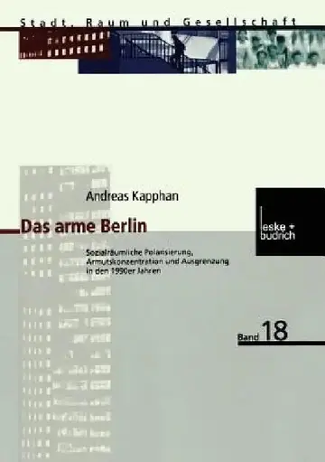 Cover of Das Arme Berlin