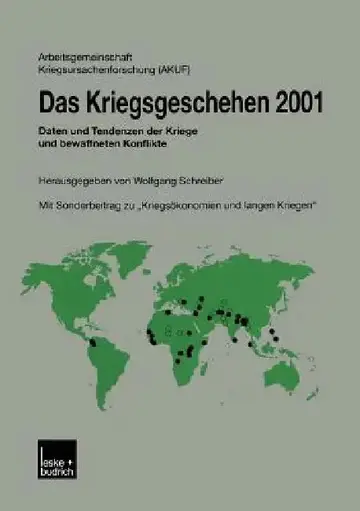 Cover of Das Kriegsgeschehen 2001