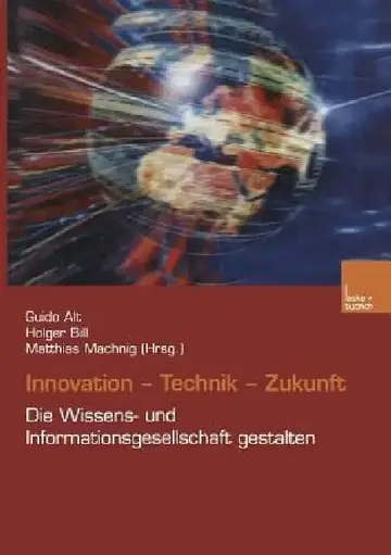 Cover of Innovation. Technik. Zukunft