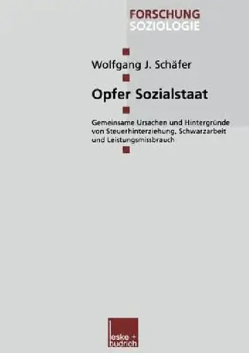 Cover of Opfer Sozialstaat