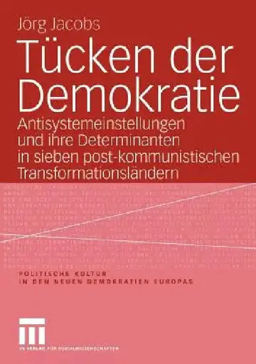 Cover of Tücken Der Demokratie