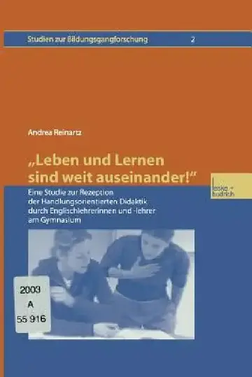 Cover of "Leben Und Lernen Sind Weit Auseinander!"