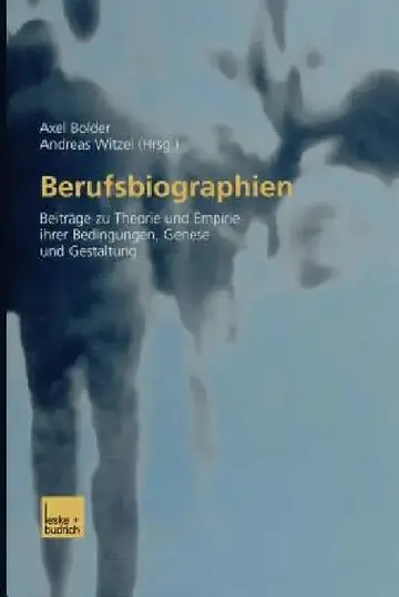Cover of Berufsbiographien