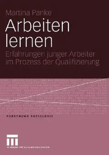 Cover of Arbeiten Lernen