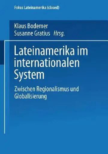 Cover of Lateinamerika Im Internationalen System