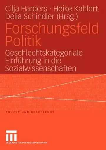 Cover of Forschungsfeld Politik