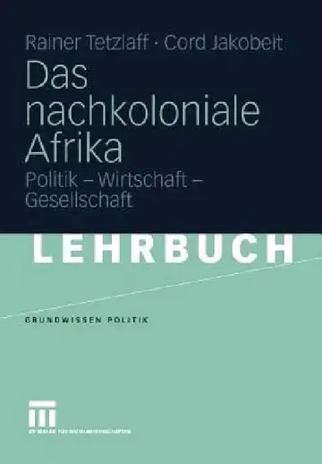 Cover of Das Nachkoloniale Afrika