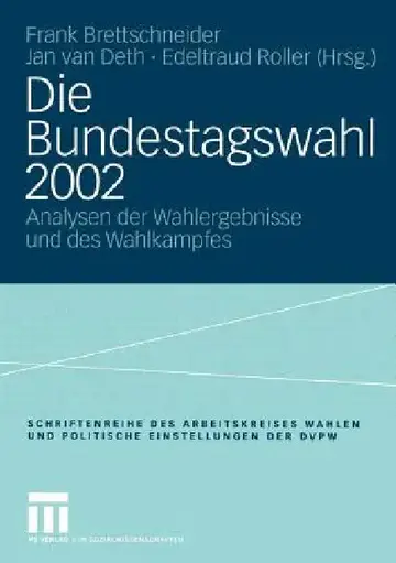 Cover of Die Bundestagswahl 2002